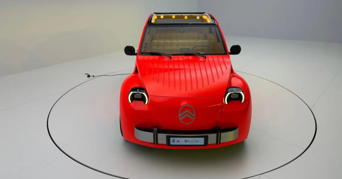 Citroën 2CV électrique : Emmanuel Macron découvre le retour d’une icône française 6
