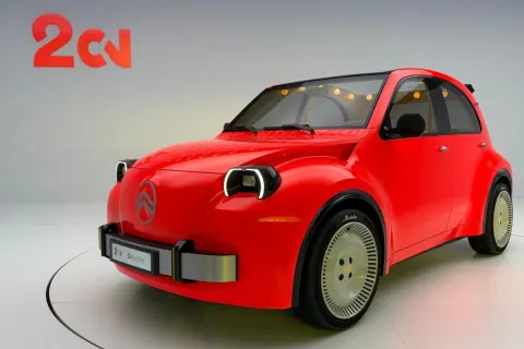 Citroën 2CV électrique : Emmanuel Macron découvre le retour d’une icône française